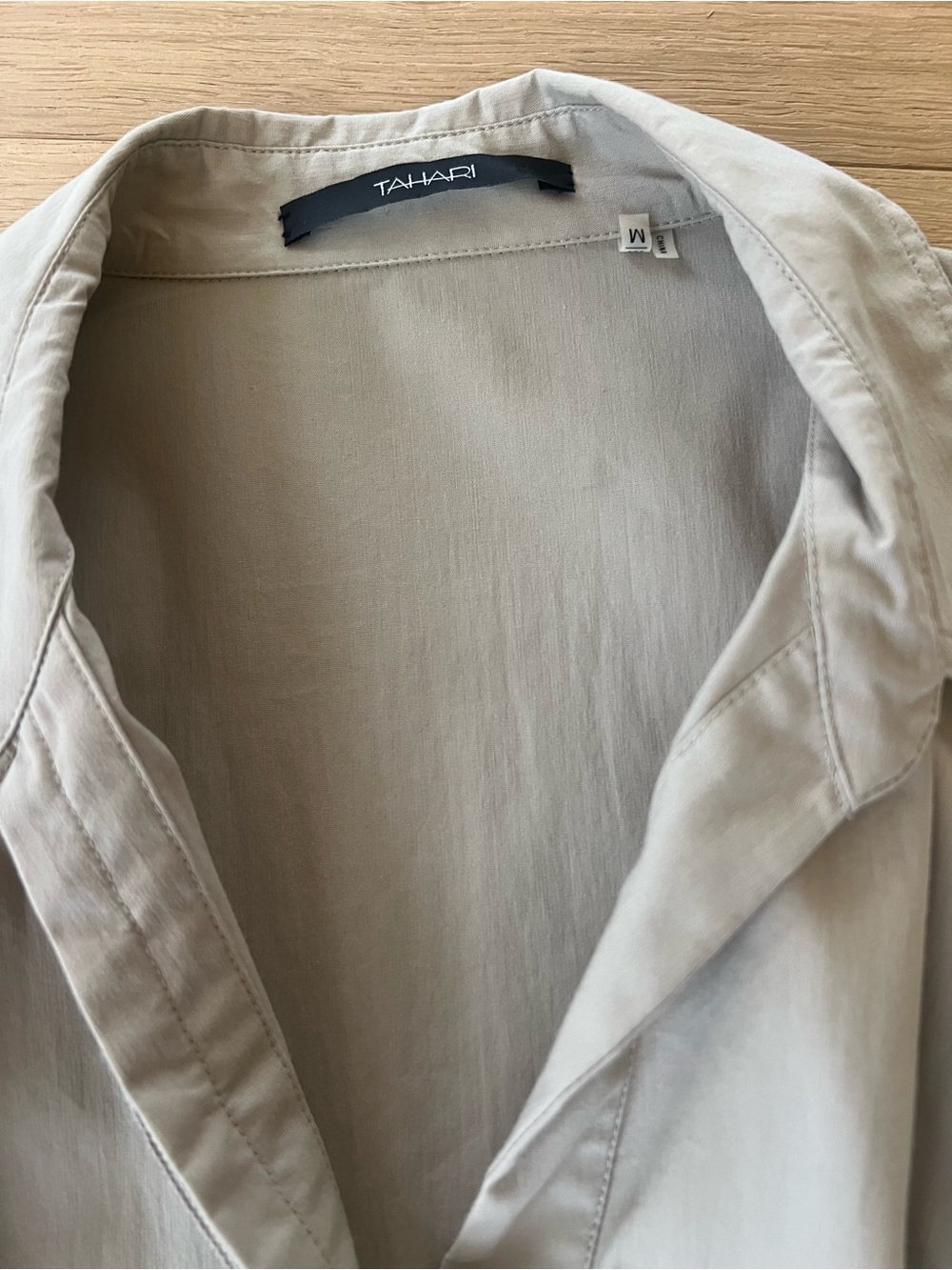 Light Button-Front Shirt - Picture 2 of 3